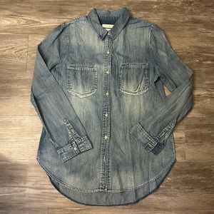 Treasure Bond Denim Top